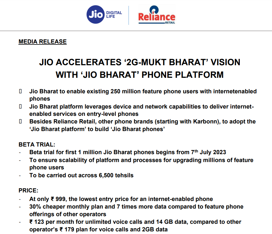 为了推动印度人用4G 亚洲首富旗下公司推出一款售价12美元的手机